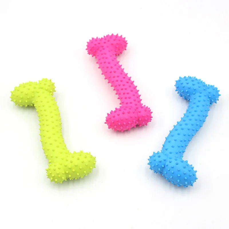 Rubber Chew Toy for Small Dogs – Durable Bite - Resistant - Onlytenbucks.com