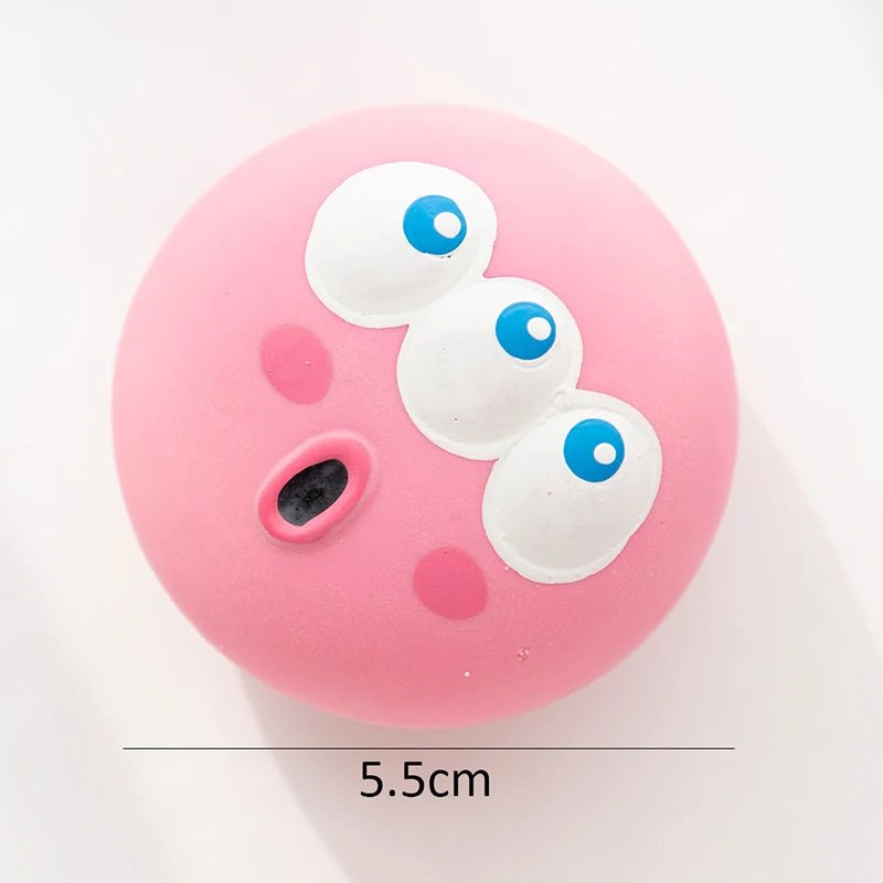 Rubber Squeaky Ball Dog Toy – Bite - Resistant Chew Ball - Onlytenbucks.com