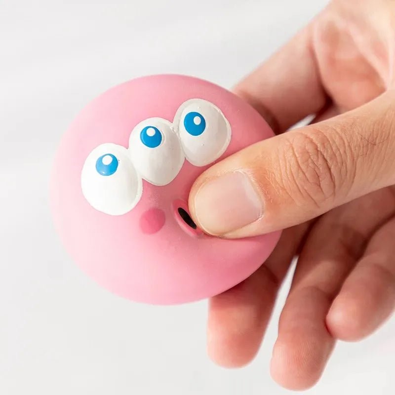 Rubber Squeaky Ball Dog Toy – Bite - Resistant Chew Ball - Onlytenbucks.com