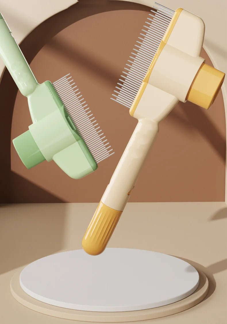 Self - Cleaning Pet Comb – Stainless Steel Grooming Brush - Onlytenbucks.com