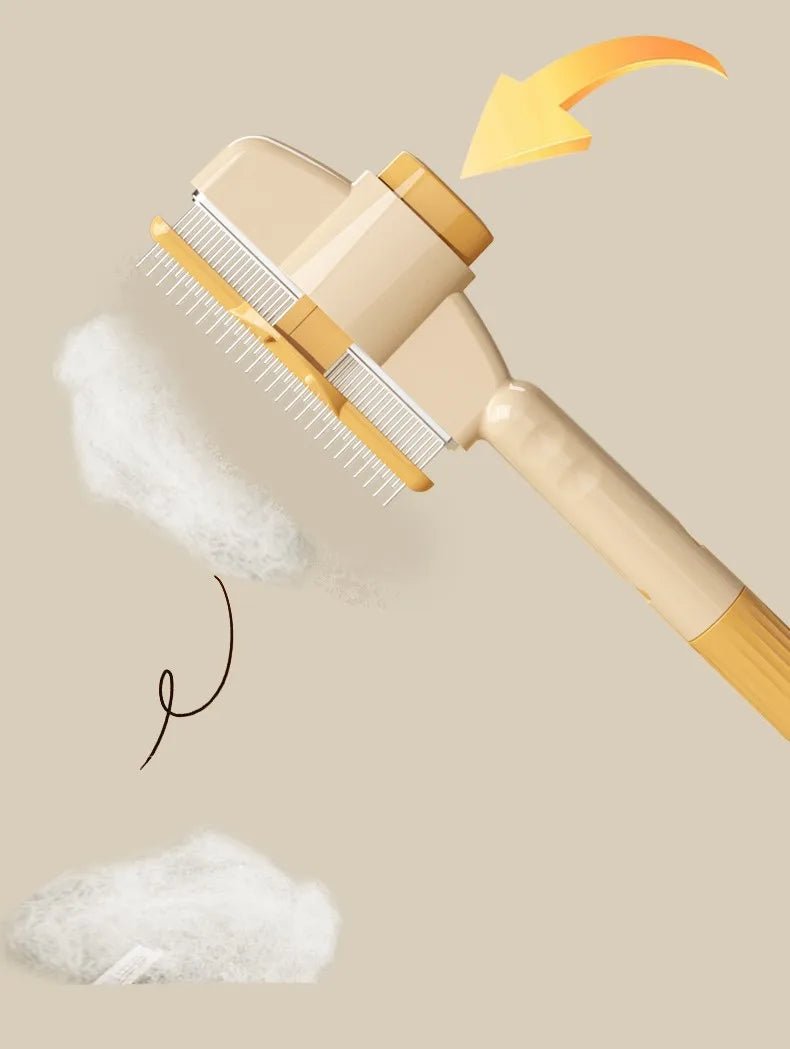 Self - Cleaning Pet Comb – Stainless Steel Grooming Brush - Onlytenbucks.com