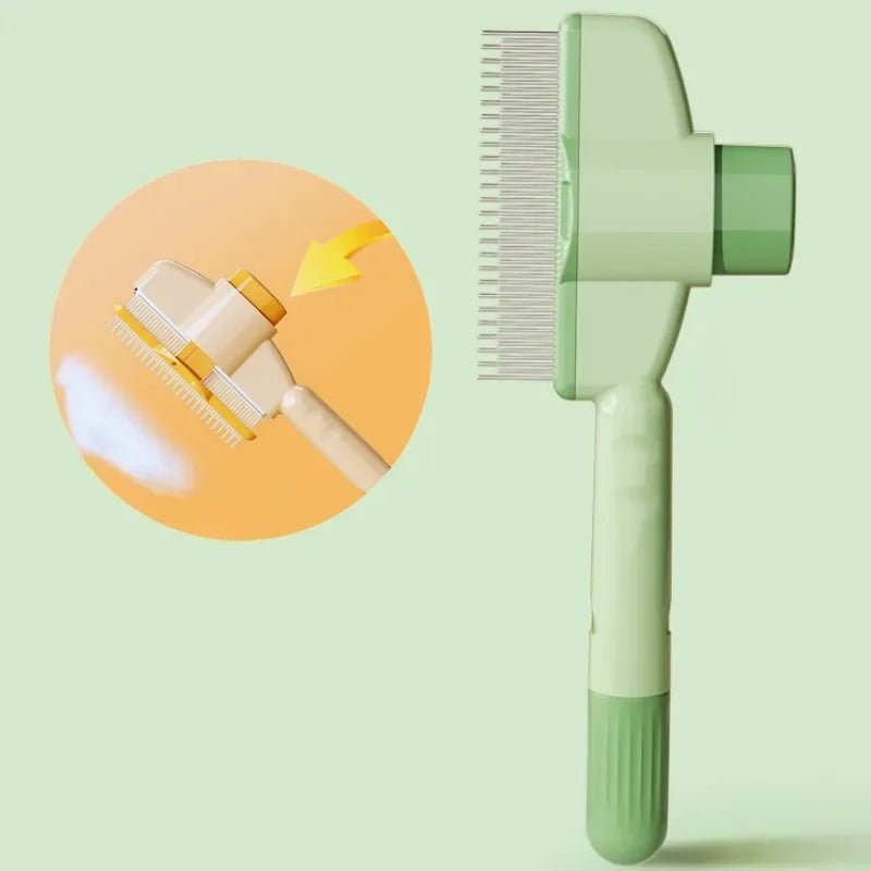 Self - Cleaning Pet Comb – Stainless Steel Grooming Brush - Onlytenbucks.com