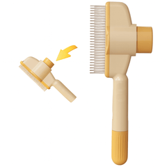 Self - Cleaning Pet Comb – Stainless Steel Grooming Brush - Onlytenbucks.com