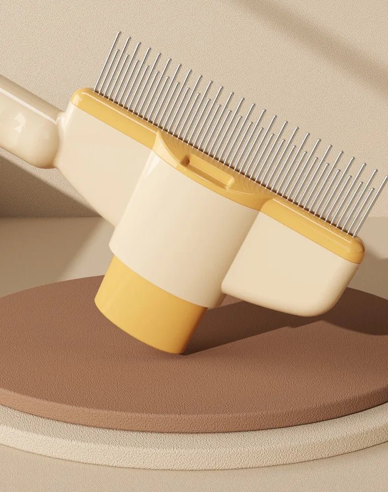 Self - Cleaning Pet Comb – Stainless Steel Grooming Brush - Onlytenbucks.com