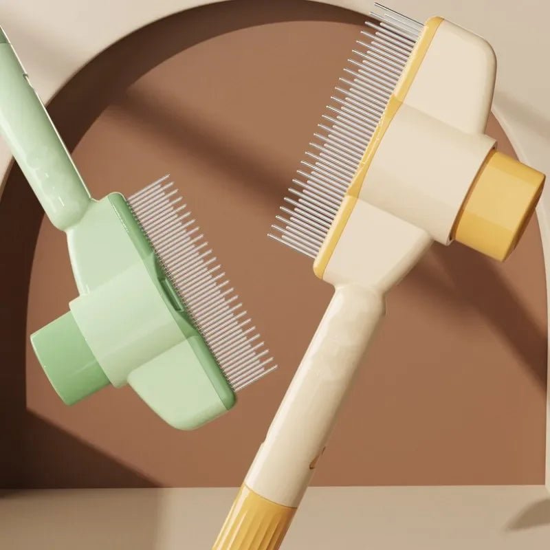 Self - Cleaning Pet Comb – Stainless Steel Grooming Brush - Onlytenbucks.com