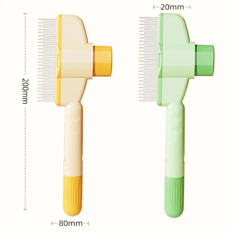 Self - Cleaning Pet Comb – Stainless Steel Grooming Brush - Onlytenbucks.com