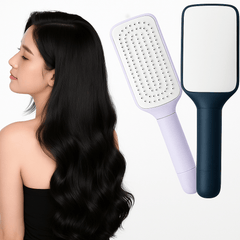 Self - Cleaning Retractable Hairbrush – Anti - Static Scalp Massage Comb - Onlytenbucks.com