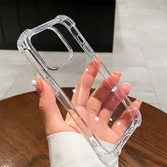 Shockproof Transparent Phone Case – Clear Silicone Bumper Cover - Onlytenbucks.com