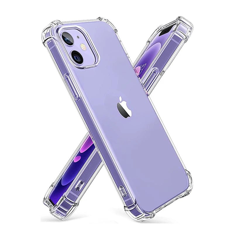 Shockproof Transparent Phone Case – Clear Silicone Bumper Cover - Onlytenbucks.com