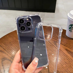 Shockproof Transparent Phone Case – Clear Silicone Bumper Cover - Onlytenbucks.com