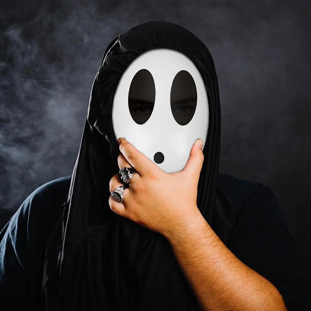 Shy Guy Mask Cosplay – Halloween Costume Prop - Onlytenbucks.com