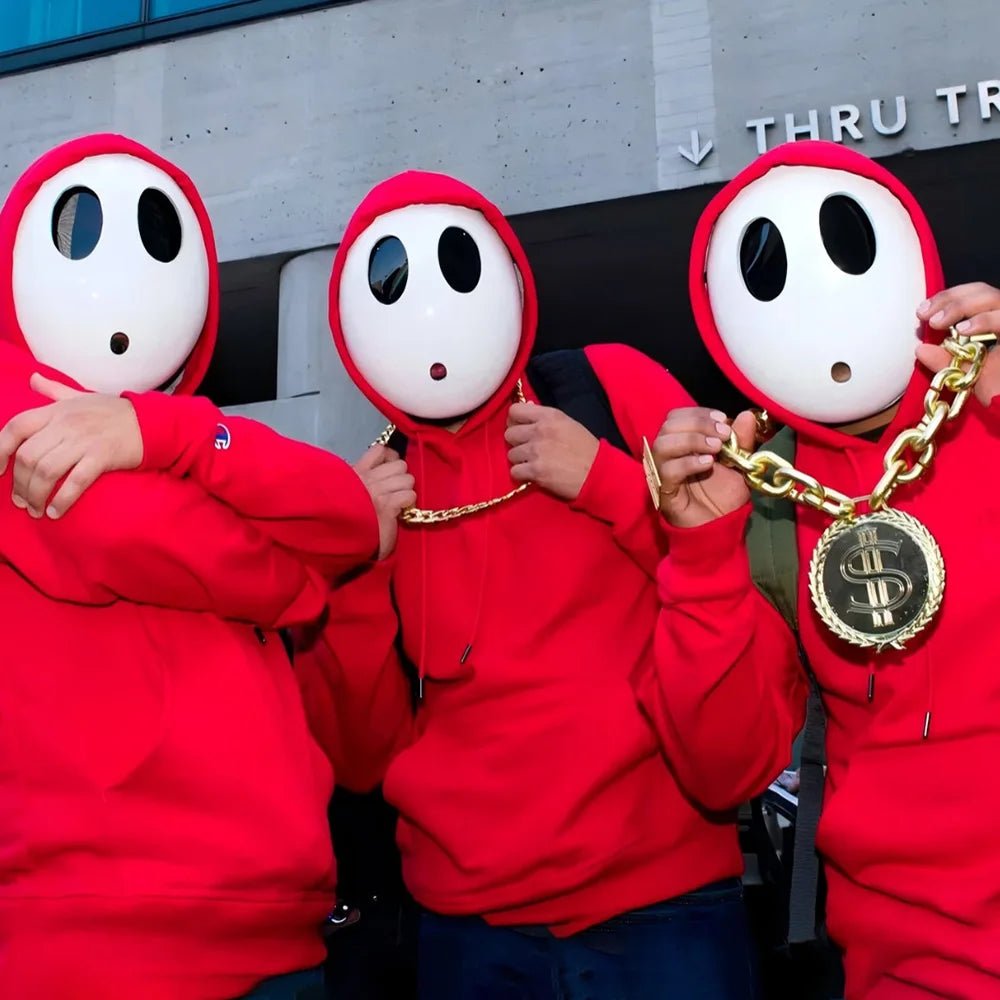 Shy Guy Mask Cosplay – Halloween Costume Prop - Onlytenbucks.com