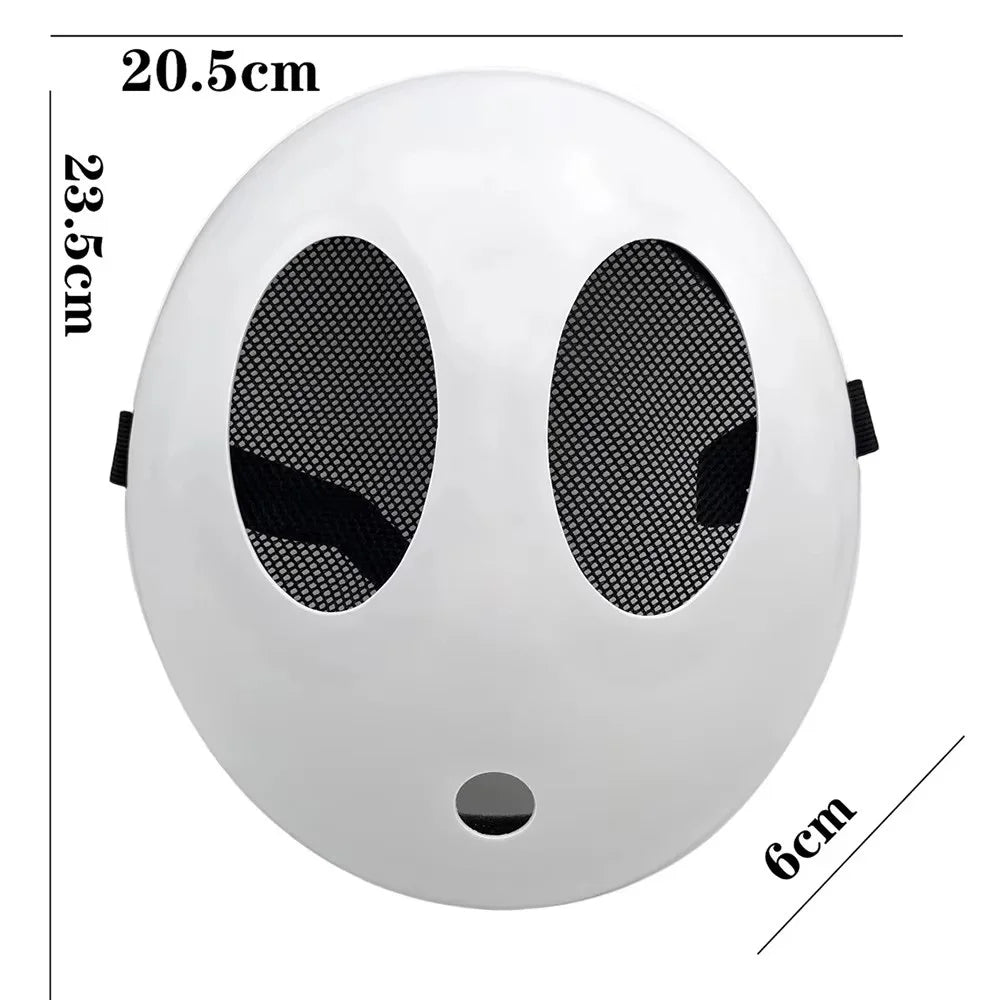 Shy Guy Mask Cosplay – Halloween Costume Prop - Onlytenbucks.com