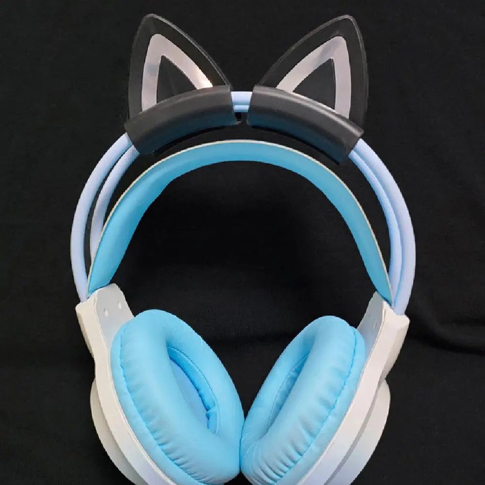 Silicone Cat Ears for Headphones – Cute Clip - On Gamer - Onlytenbucks.com