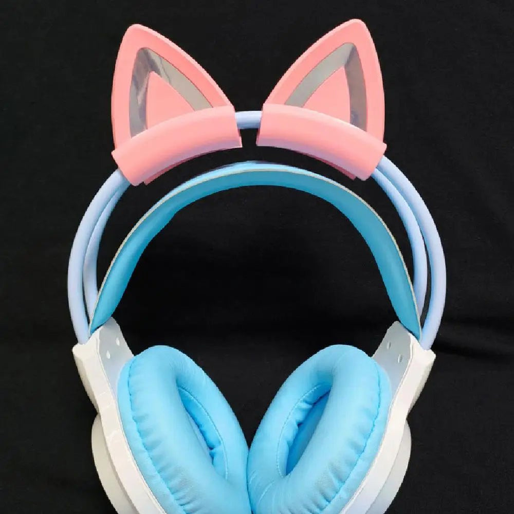 Silicone Cat Ears for Headphones – Cute Clip - On Gamer - Onlytenbucks.com