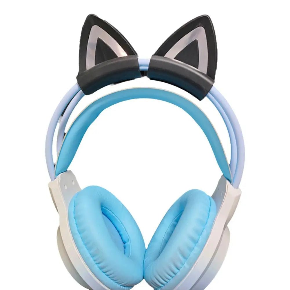 Silicone Cat Ears for Headphones – Cute Clip - On Gamer - Onlytenbucks.com