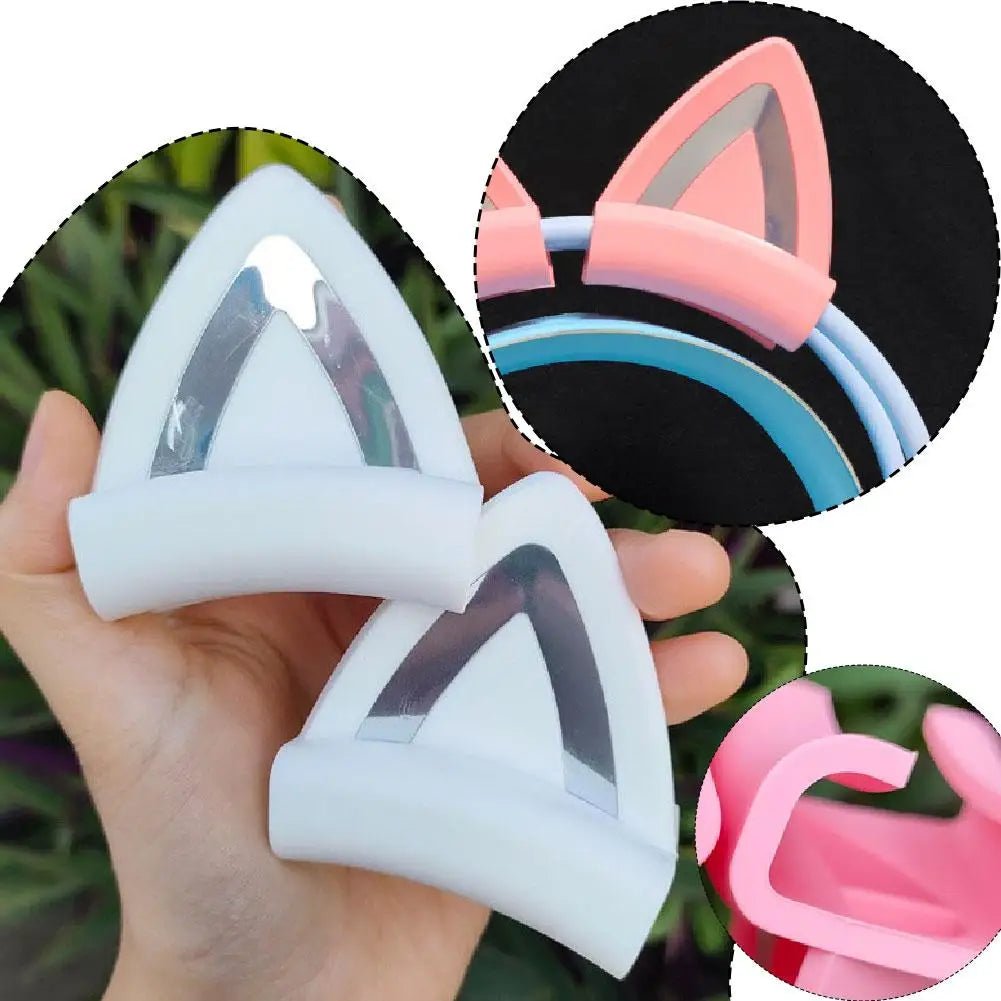 Silicone Cat Ears for Headphones – Cute Clip - On Gamer - Onlytenbucks.com
