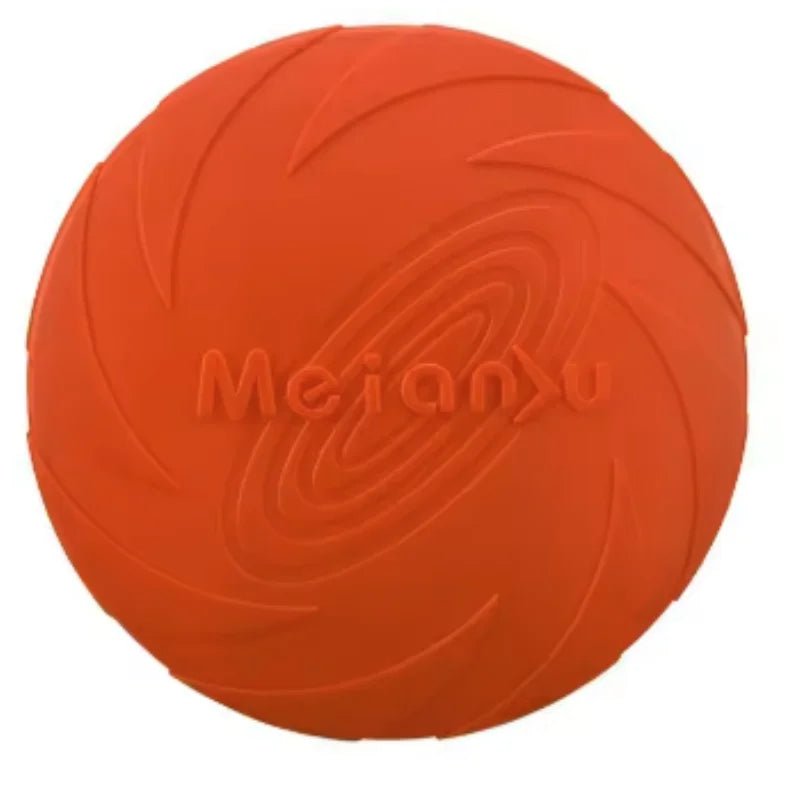 Silicone Dog Flying Disk Toy – Eco - Friendly Anti - Chew Frisbee - Onlytenbucks.com
