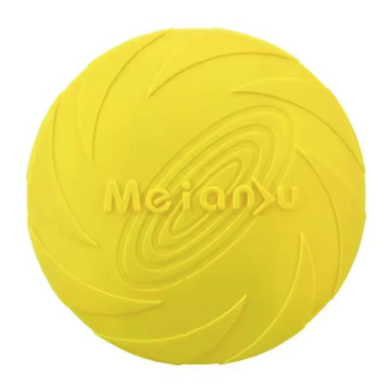 Silicone Dog Flying Disk Toy – Eco - Friendly Anti - Chew Frisbee - Onlytenbucks.com