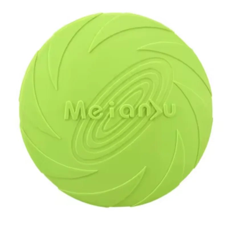 Silicone Dog Flying Disk Toy – Eco - Friendly Anti - Chew Frisbee - Onlytenbucks.com