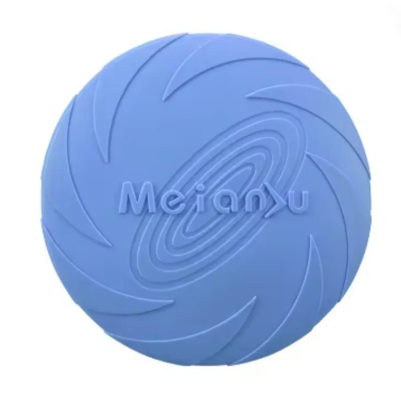 Silicone Dog Flying Disk Toy – Eco - Friendly Anti - Chew Frisbee - Onlytenbucks.com