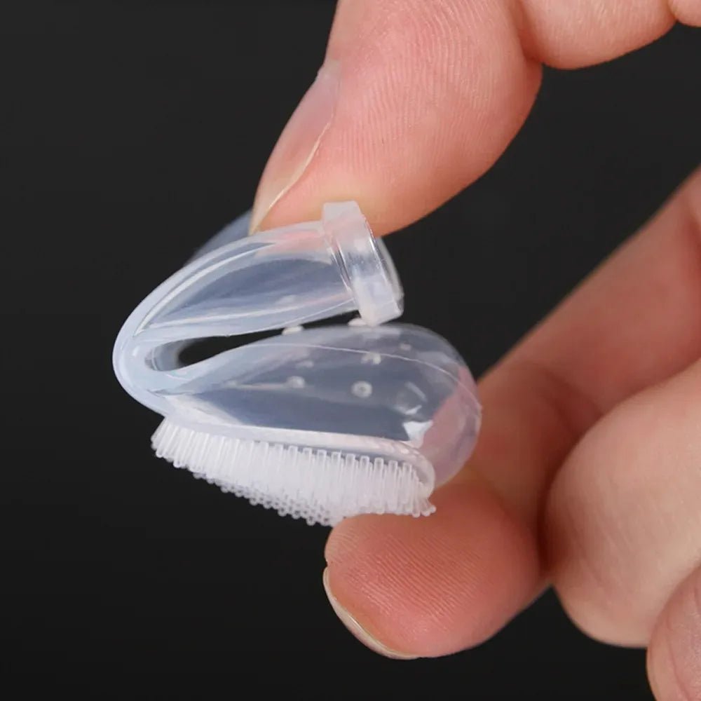 Silicone Pet Finger Toothbrush – Soft Fingertip Brush - Onlytenbucks.com
