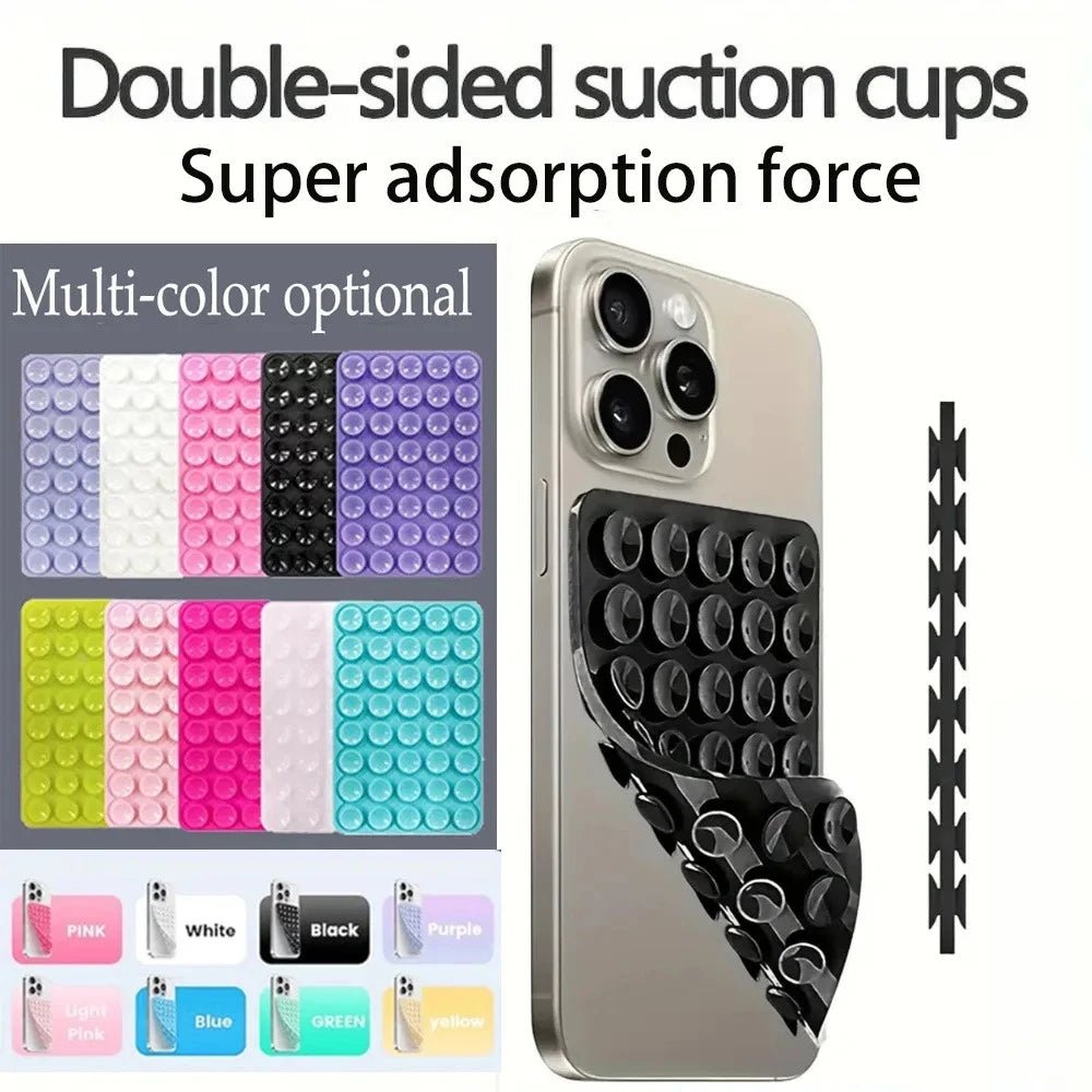 Silicone Suction Phone Holder – Wall Mount Bracket - Onlytenbucks.com
