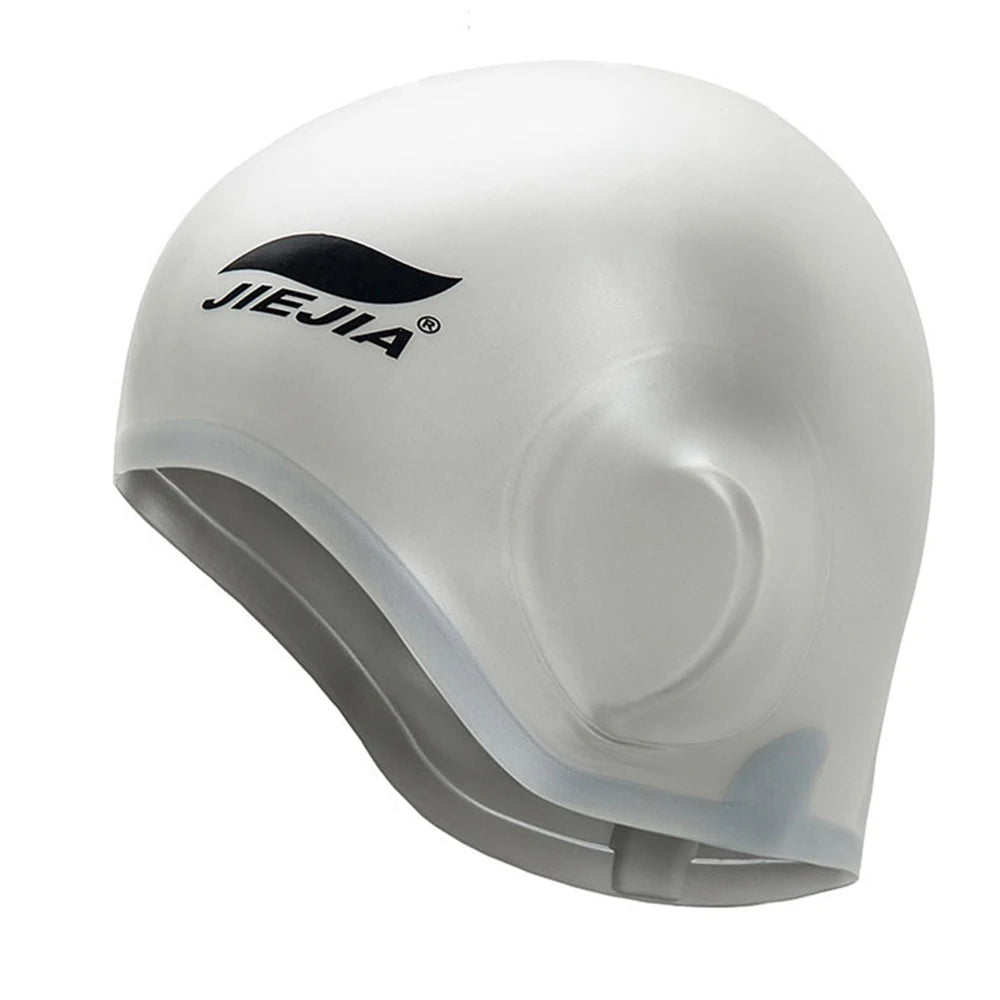 Silicone Swimming Cap with Ear Protection – Waterproof, Comfortable Fit - Onlytenbucks.com