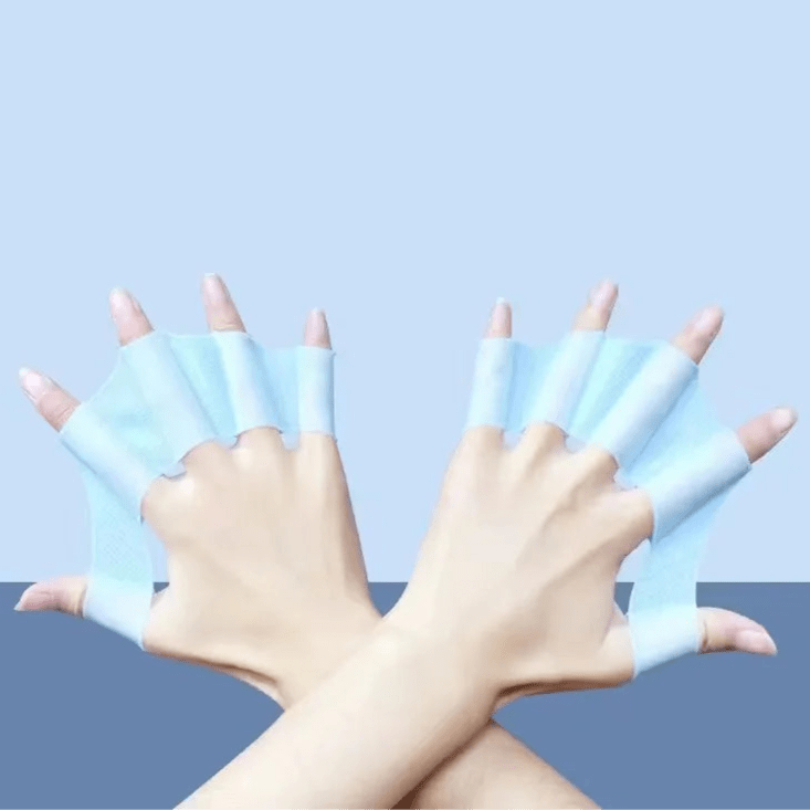 Silicone Swimming Hand Fins – Training Paddles - Onlytenbucks.com