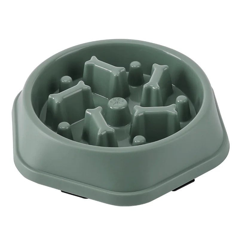 Slow Feeder Dog Bowl – Anti - Choking Puzzle Food Dish - Onlytenbucks.com