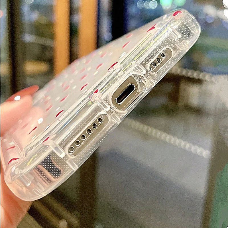 Small Flower Stars Soft TPU Phone Case – Transparent Airbag Protective Cover - Onlytenbucks.com