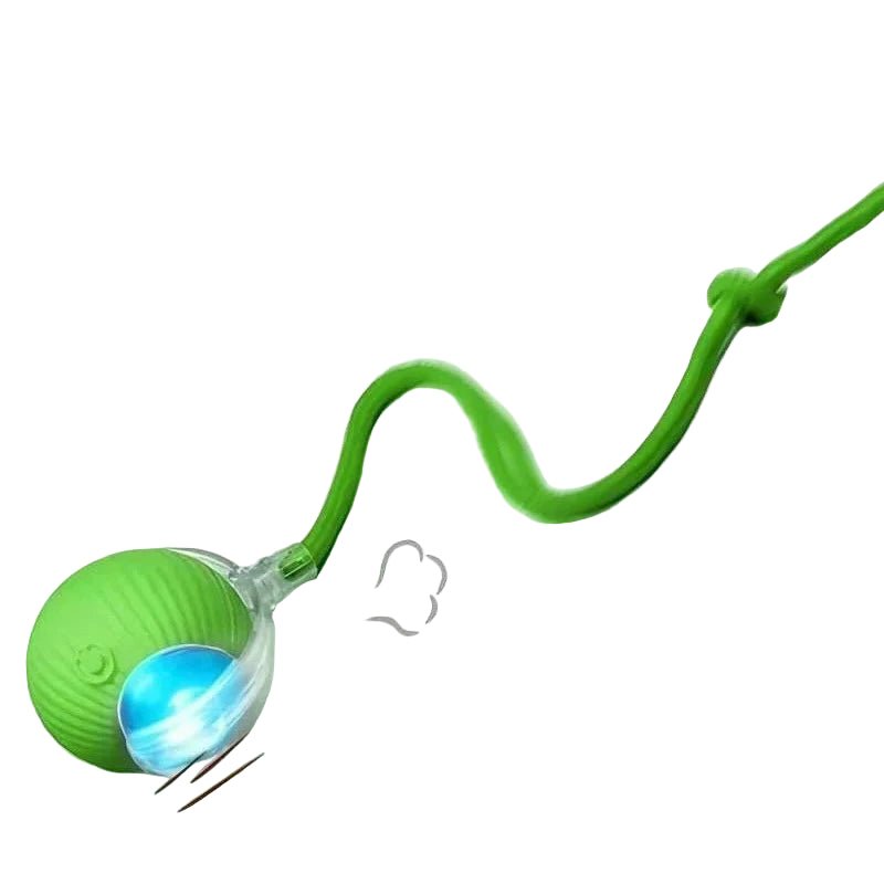 Smart Interactive Cat Ball – Automatic Rolling Rechargeable Toy - Onlytenbucks.com
