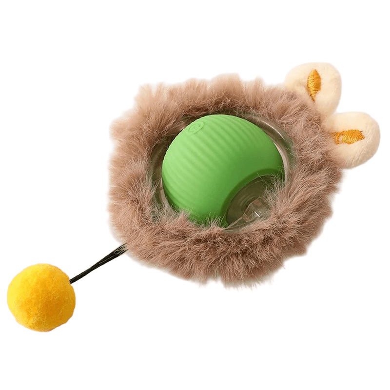 Smart Interactive Cat Ball – Automatic Rolling Rechargeable Toy - Onlytenbucks.com