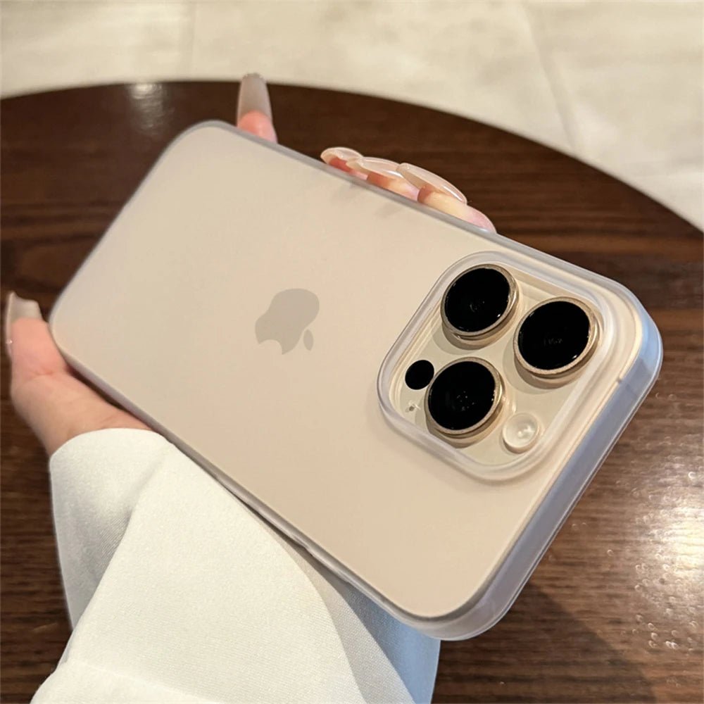 Soft Matte Candy Transparent Phone Case – Shockproof Silicone Bumper Cover - Onlytenbucks.com