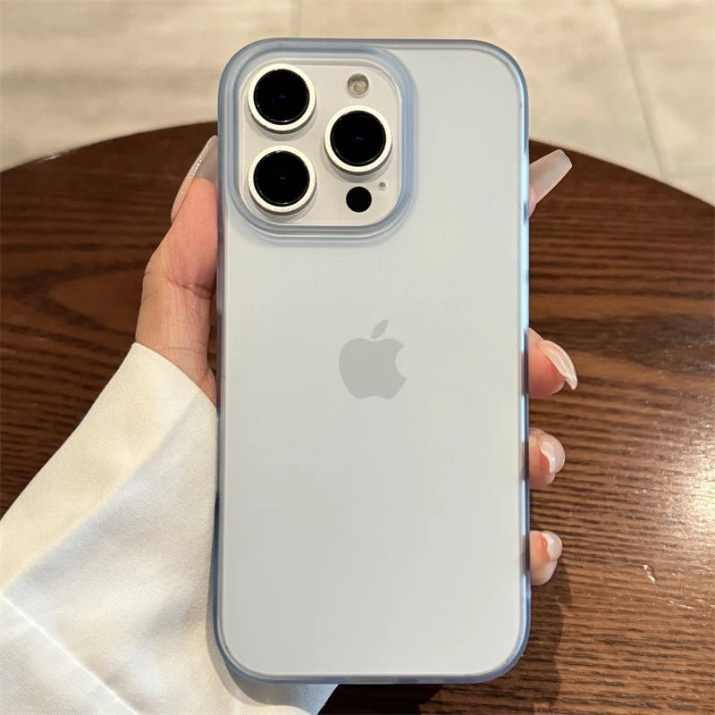 Soft Matte Candy Transparent Phone Case – Shockproof Silicone Bumper Cover - Onlytenbucks.com