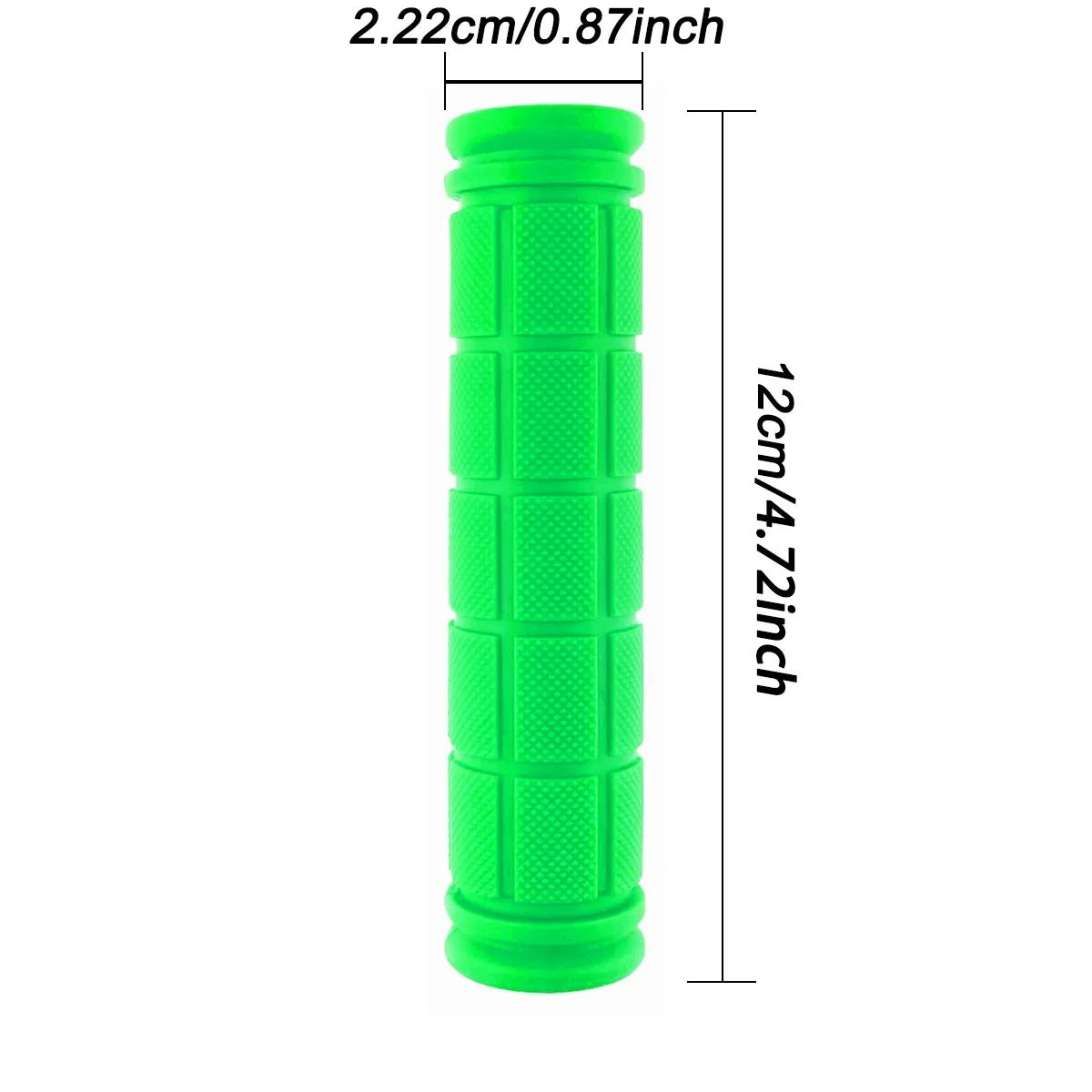 Soft Rubber Bike Handlebar Grips – 120mm (4.7"), Anti - Slip & Shock - Absorbing - Onlytenbucks.com