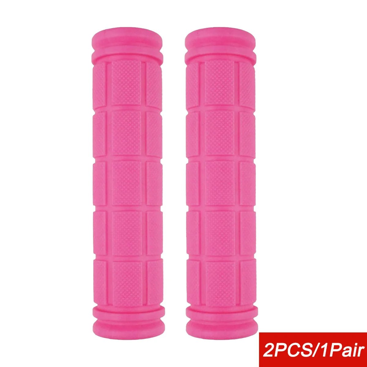 Soft Rubber Bike Handlebar Grips – 120mm (4.7"), Anti - Slip & Shock - Absorbing - Onlytenbucks.com