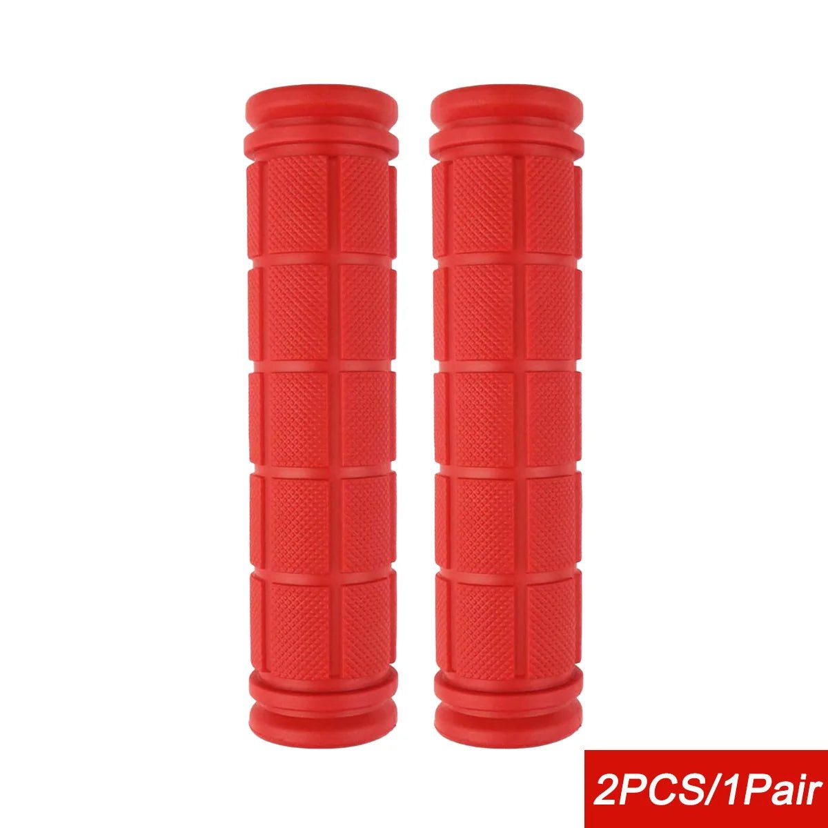 Soft Rubber Bike Handlebar Grips – 120mm (4.7"), Anti - Slip & Shock - Absorbing - Onlytenbucks.com