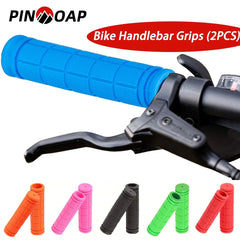 Soft Rubber Bike Handlebar Grips – 120mm (4.7"), Anti - Slip & Shock - Absorbing - Onlytenbucks.com