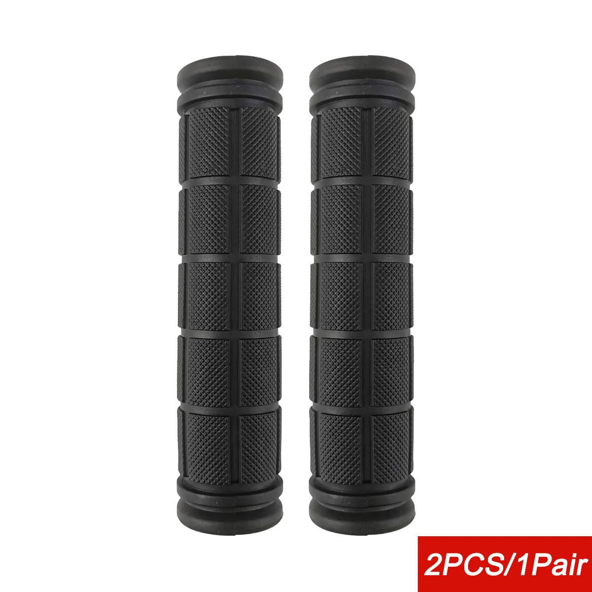 Soft Rubber Bike Handlebar Grips – 120mm (4.7"), Anti - Slip & Shock - Absorbing - Onlytenbucks.com
