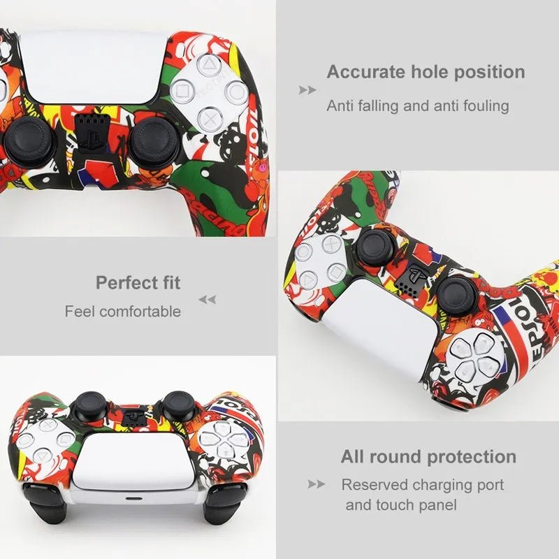 Soft Silicone Controller Cover for PS5 - Onlytenbucks.com