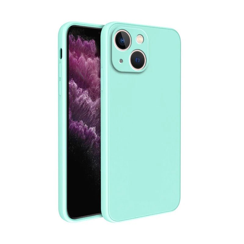 Square Liquid Silicone Phone Case – Full Coverage Shockproof Camera Protective Cover - Onlytenbucks.com