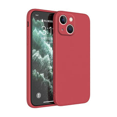 Square Liquid Silicone Phone Case – Full Coverage Shockproof Camera Protective Cover - Onlytenbucks.com