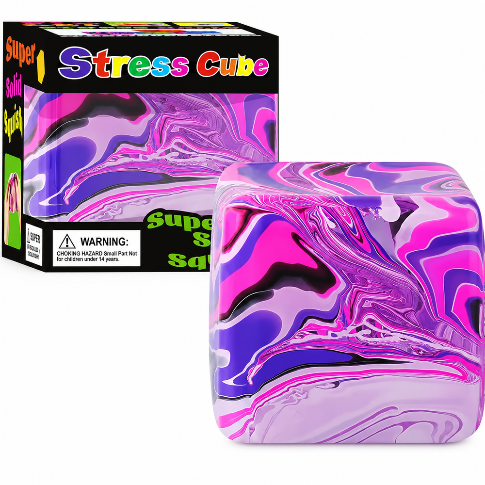 Needoh Style Snowflake Ice Cube Malt Sugar Squishy | Blind Box Stress Relief Toy alternate view