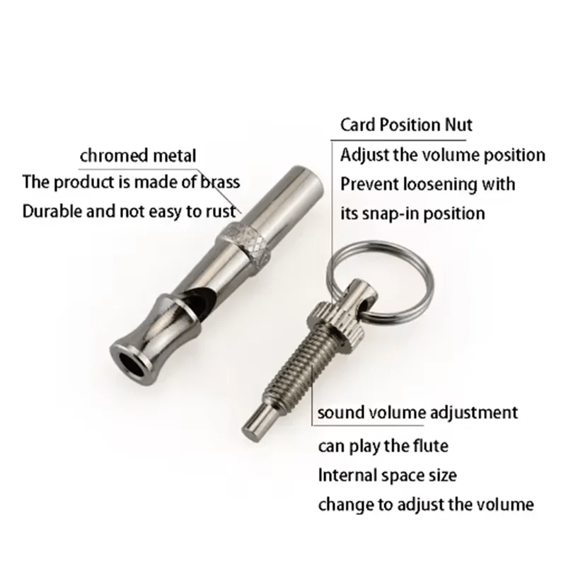 Stainless Steel Dog Training Whistle – Ultrasonic Adjustable - Onlytenbucks.com
