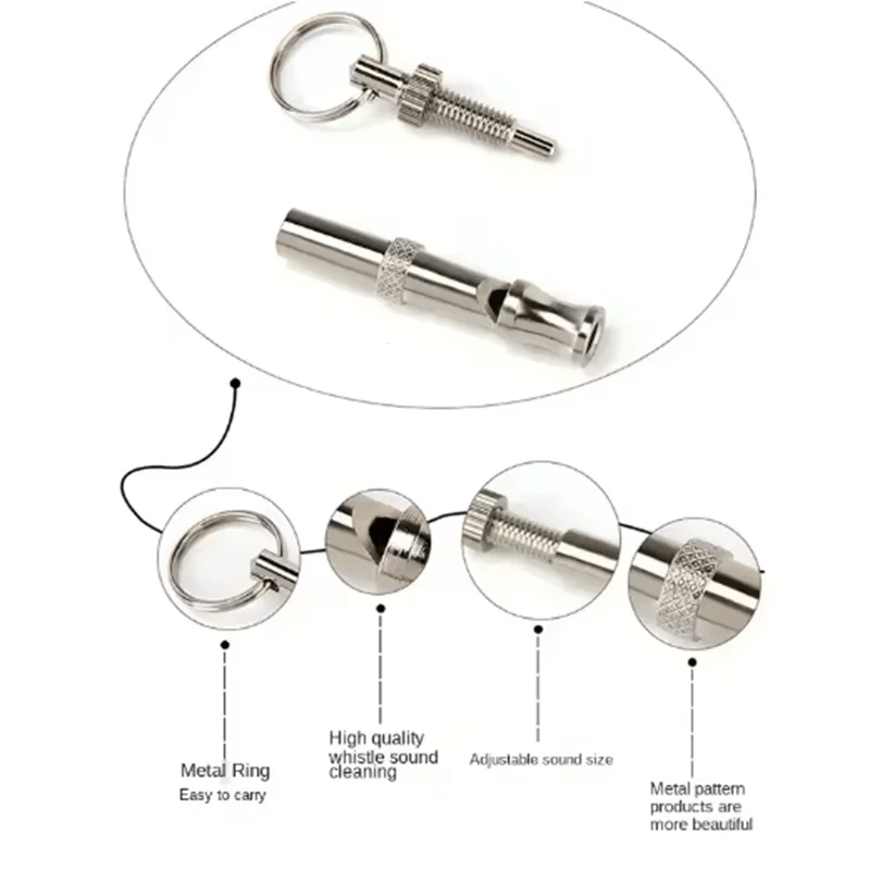 Stainless Steel Dog Training Whistle – Ultrasonic Adjustable - Onlytenbucks.com