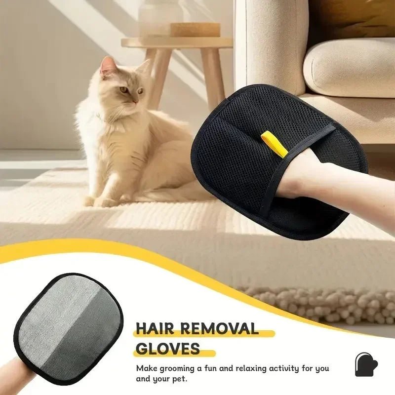 Static Pet Hair Removal Gloves - Onlytenbucks.com