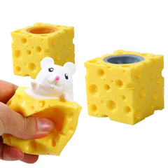 Stress - Relieving Pet Cheese Mouse – Fun Squeeze Toy - Onlytenbucks.com