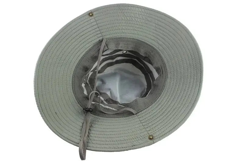 Summer Men Bucket Hat Outdoor UV Protection Wide Brim Panama Safari Hunting Hiking Hat Mesh - Onlytenbucks.com