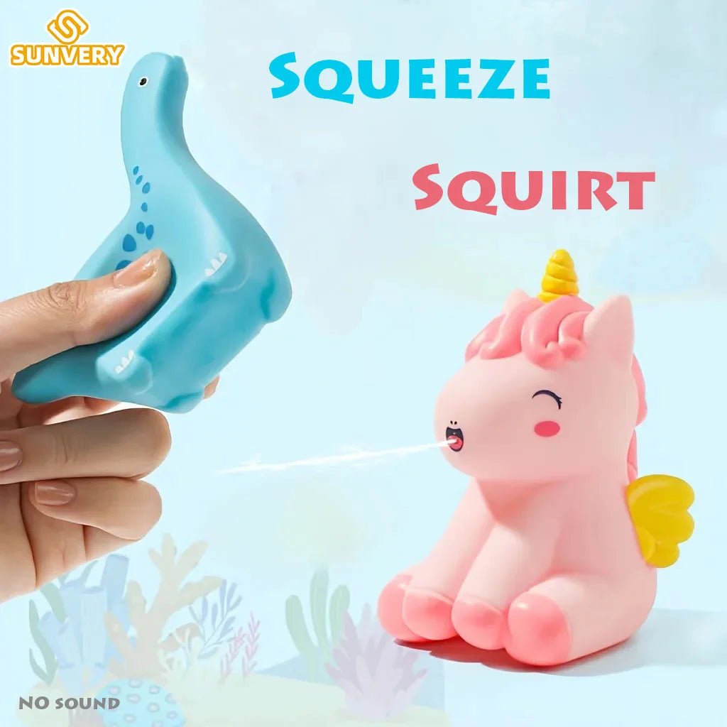 Dinosaur Squirt Bath Toys – Soft Squeeze Water Toys - Onlytenbucks.com